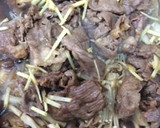牛肉とキノコのすき焼き風しぐれ煮作り方5写真