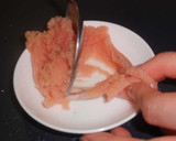 パスタ風きのことたらこの焼きそば作り方1写真