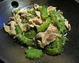 いんげんと豚肉の炒め煮作り方10写真