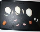 ハロウィン♥お弁当に簡単ゆで卵おばけ作り方1写真