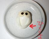 ハロウィン♥お弁当に簡単ゆで卵おばけ作り方2写真