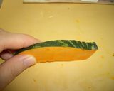 かぼちゃのベーコン巻き作り方1写真