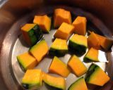 食感楽しいかぼちゃサラダのサンドウィッチ作り方1写真