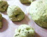 バター不使用ロールパン生地-緑茶ver-作り方3写真