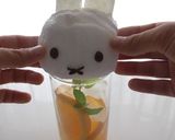 ふわふわミッフィーの綿菓子ソーダ作り方9写真