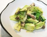 鯖の缶詰とアボカドキャベツの簡単おかず♡作り方3写真
