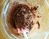 混ぜるだけ～バナナココアパウンドケーキ作り方3写真