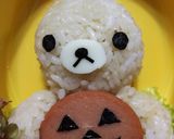 超簡単！リラックマのハロウィンキャラ弁♡作り方4写真