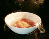 犬ご飯　手羽先とトマトのスープかけ作り方2写真