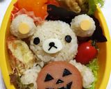 超簡単！リラックマのハロウィンキャラ弁♡作り方5写真