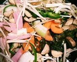 コラーゲンたっぷり鶏皮炊き込みご飯作り方5写真