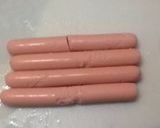 ソーセージの天ぷら(カレー味)作り方1写真