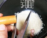 炊飯器でバター不使用のケチャップライス♡作り方3写真