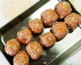 ふんわり肉だんごのニラ玉スープ作り方4写真
