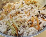 圧力鍋♪省エネ小豆de赤飯の混ぜご飯作り方9写真