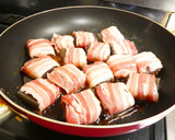 蒟蒻の肉巻き！豚ばら薄切り肉で角煮の味。作り方8写真