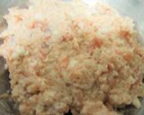 鮭と豆腐のじゅわっとピーマン詰め焼き♡作り方2写真
