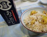 あごだしつゆだけで☆栗ご飯♪作り方5写真