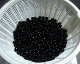 ウチのおせち★ふっくら 黒豆煮作り方1写真