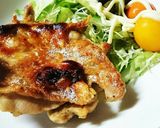 簡単❕鶏もも肉の魚グリル焼き✨作り方5写真