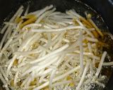 ラーメンに乗せる野菜②ニラ＆モヤシ作り方3写真