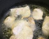 豚ロース薄切り竜田揚げの白髪ネギサンド作り方5写真