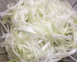豚ロース薄切り竜田揚げの白髪ネギサンド作り方3写真