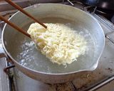 最速のチャルメラにほうれん草作り方4写真