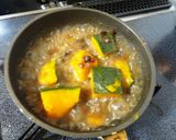 カボチャのレンチンいとこ煮風作り方2写真
