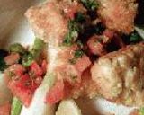 白子のパン粉焼き　パセリバターソース作り方5写真