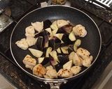 鶏肉となすの香味じょうゆ作り方5写真