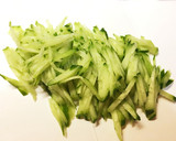 ☆鶏ささみとキムチの和え物☆作り方2写真