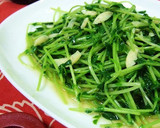 美味しい節約☆豆苗と胸肉の中華炒め！作り方6写真