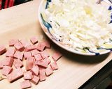 【簡単】レンジdeスパムとキャベツ和え♡作り方1写真