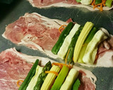 野菜たっぷり肉巻き・すき焼きのたれ味作り方6写真
