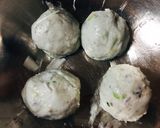 海老とネギのはんバーグ作り方3写真