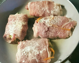 野菜たっぷり肉巻き・すき焼きのたれ味作り方9写真