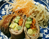 野菜たっぷり肉巻き・すき焼きのたれ味作り方12写真