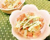 【簡単】レンジdeスパムとキャベツ和え♡作り方4写真