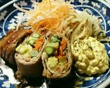 野菜たっぷり肉巻き・すき焼きのたれ味作り方15写真