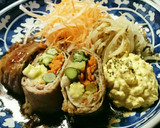 野菜たっぷり肉巻き・すき焼きのたれ味作り方15写真