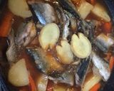 秋刀魚とジャガイモの炒め煮☆作り方5写真