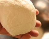 鉄フライパンで強引に作る「塩バターパン」作り方2写真