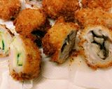 ❤簡単！椎茸＆ズッキーニの肉巻き❤作り方6写真