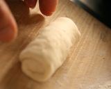 鉄フライパンで強引に作る「塩バターパン」作り方13写真