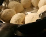 鉄フライパンで強引に作る「塩バターパン」作り方17写真