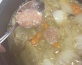 具だくさん味噌クリームスープ作り方4写真