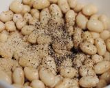 水煮大豆のスパイシー揚げ♪作り方1写真