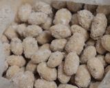 水煮大豆のスパイシー揚げ♪作り方3写真