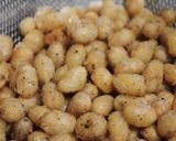 水煮大豆のスパイシー揚げ♪作り方6写真